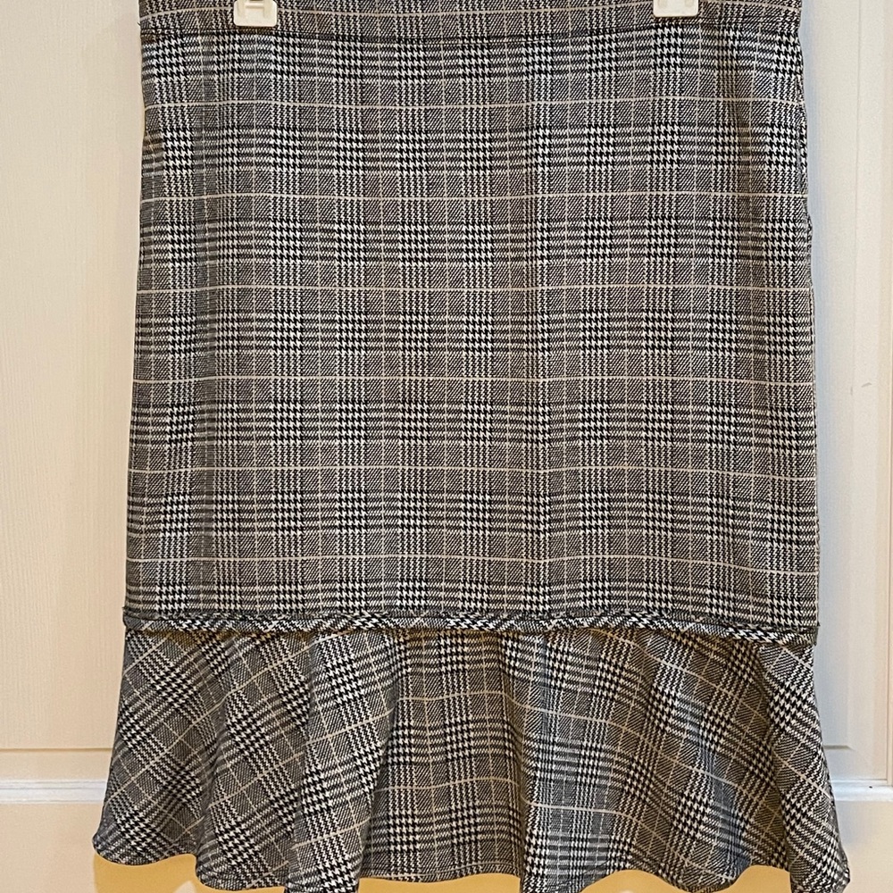 Black and white skirt